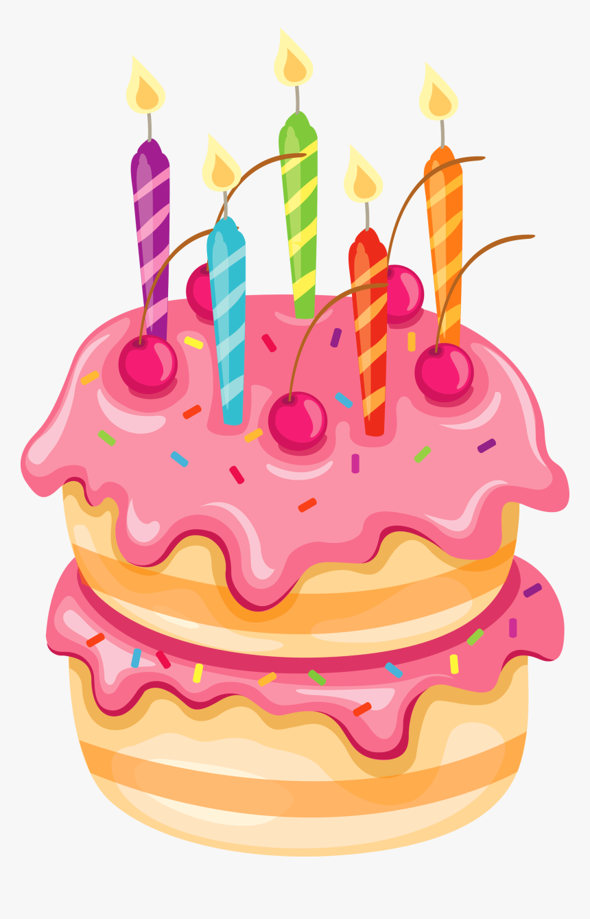 Girl Cake Clipart Png, Transparent Png