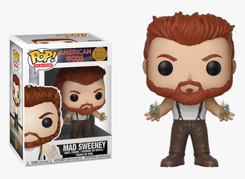 Pop Figure Amercan Gods Mad Sweeney - American Gods Funko Pop, HD Png Download