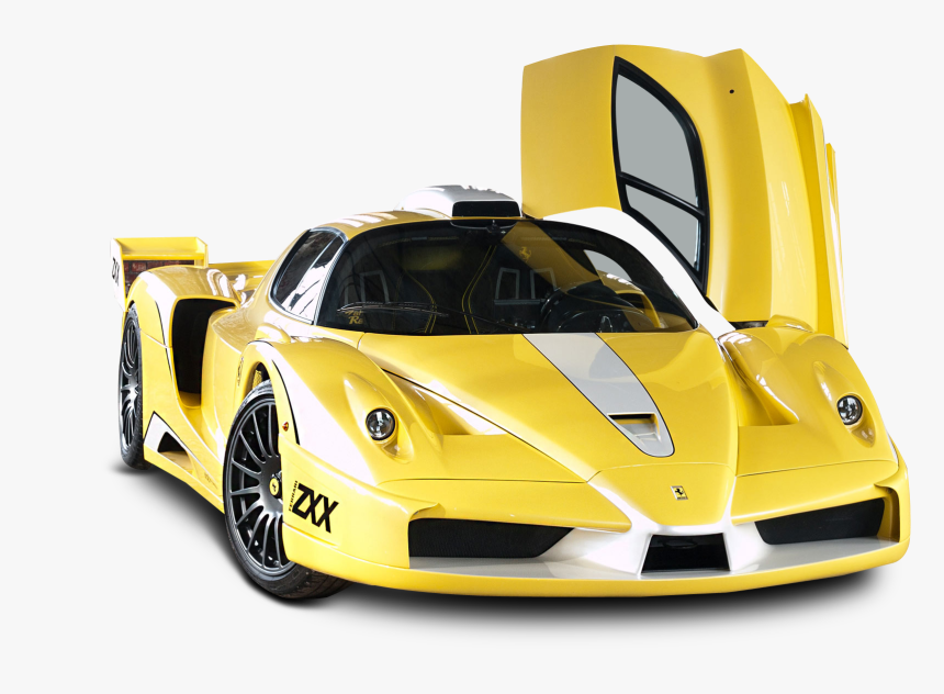 Yellow Ferrari Enzo Edo Car - Yellow Ferrari Enzo Png, Transparent Png