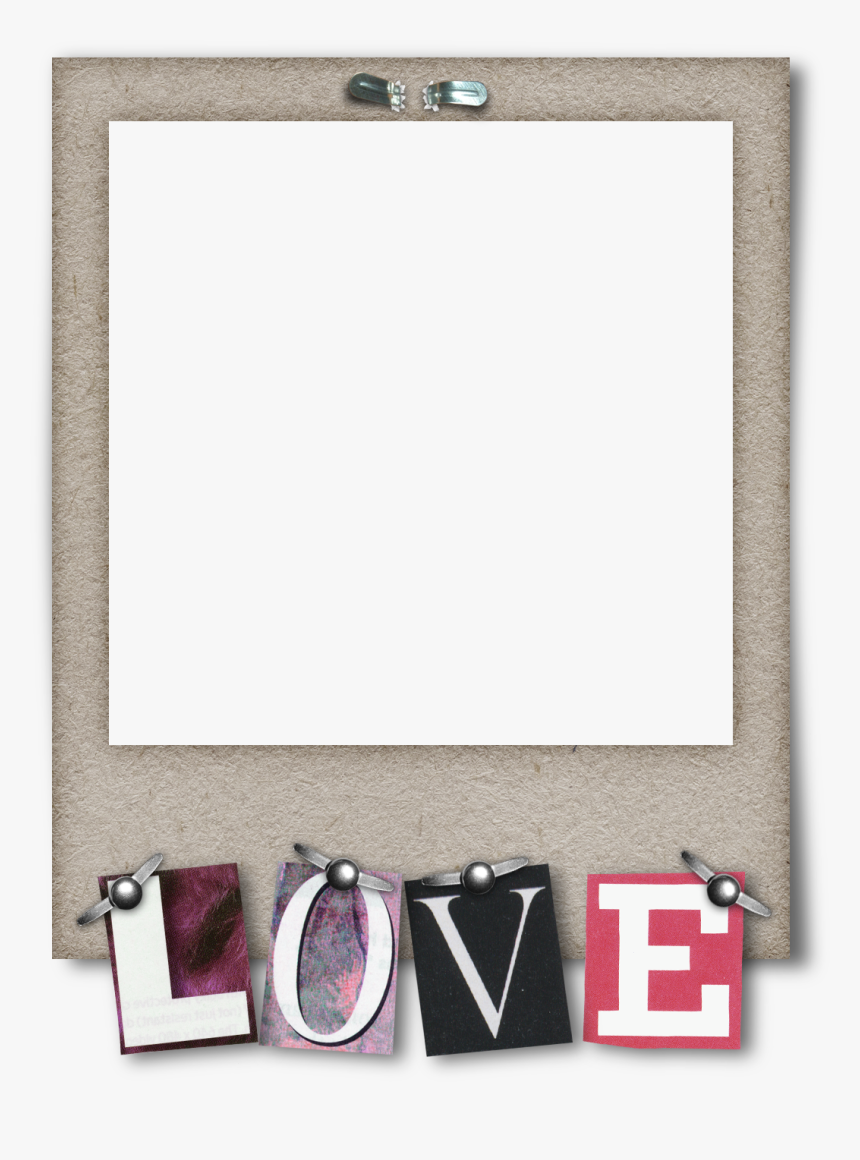 Transparent Polaroid Clipart - Cute Polaroid Frame Png, Png Download