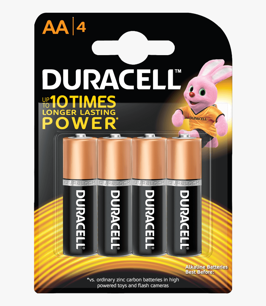 Battery Aa Duracell, HD Png Download