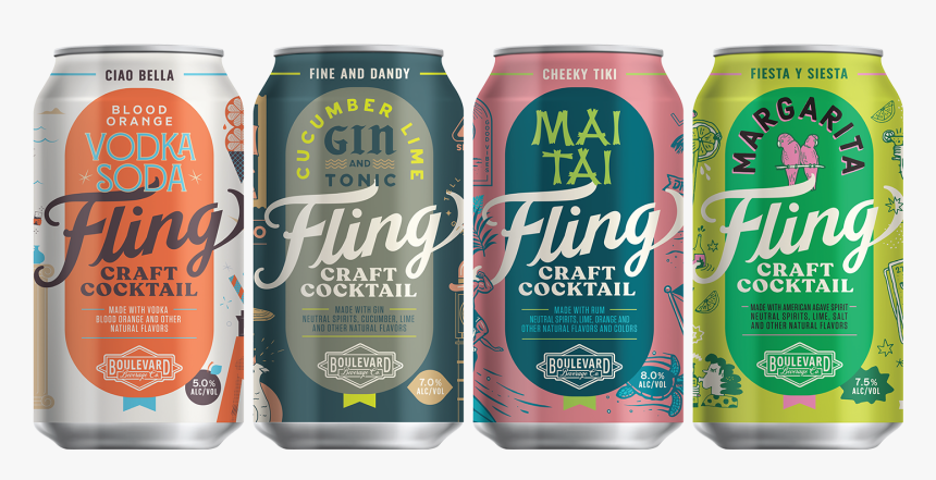 Boulevard Fling Cocktails, HD Png Download