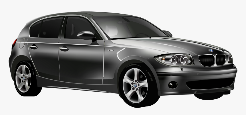 Black Bmw Car Png Clipart - Bmw Car Clipart, Transparent Png