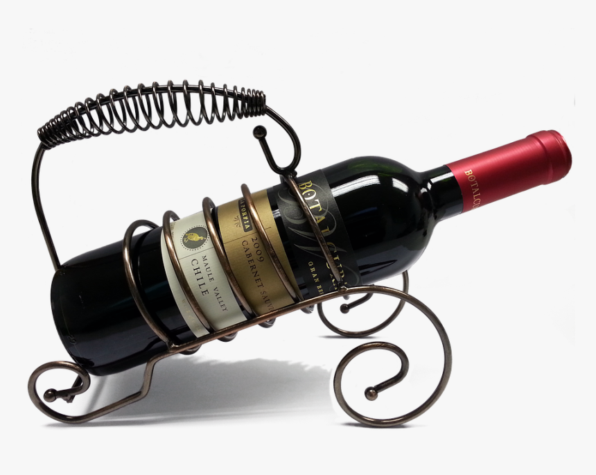 Wine Glass And Bottle Png, Transparent Png