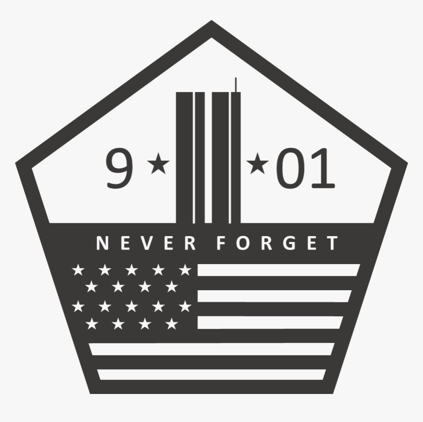 Never Forget Transparent Png - September 11 Never Forget Clipart, Png Download