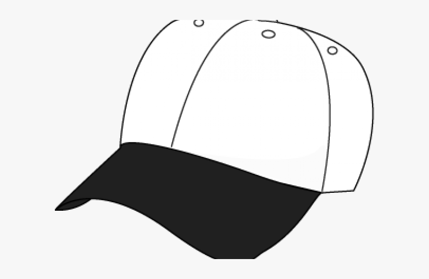 Transparent Gorra Clipart - Black And White Hat, HD Png Download