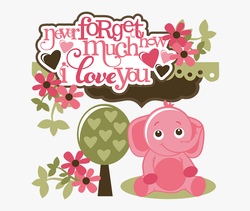 Love You Clipart Cute, HD Png Download