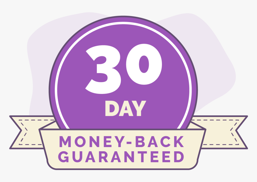 Transparent 60 Day Money Back Guarantee Png - Circle, Png Download
