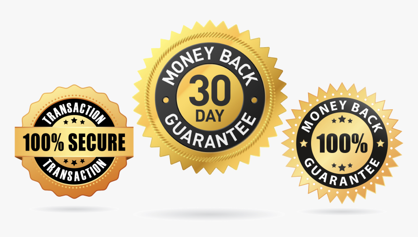 You Get A 30-day 100% Money Back Guarantee* With This - 100 Safe And Secure, HD Png Download