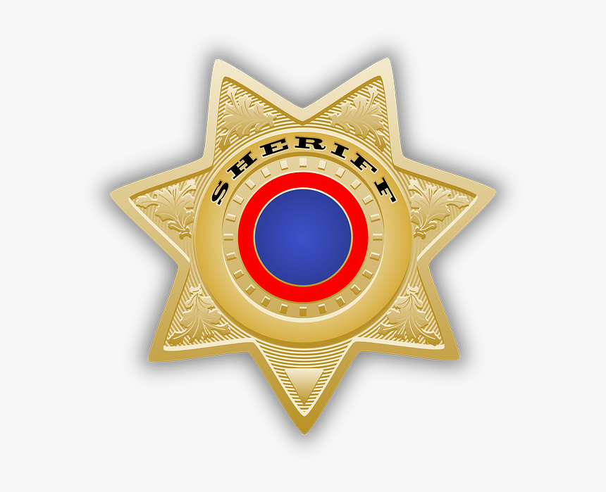 Sheriff S Star, Sheriff, Star, Chief, Law, Police - Police Badge Star Png, Transparent Png