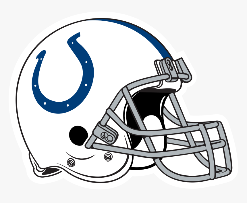 Transparent Peyton Manning Colts Png - Colts Helmet Logo Png, Png Download
