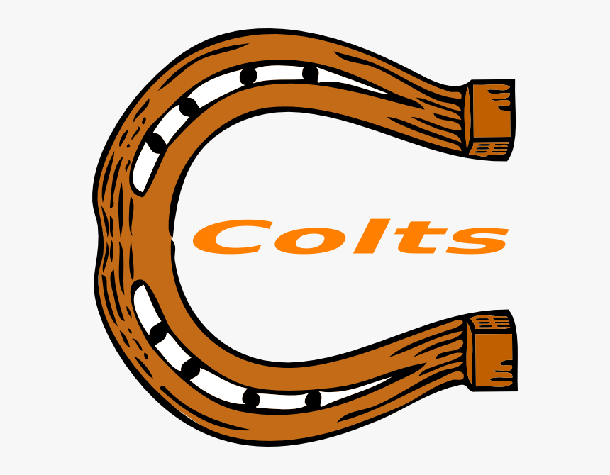 Colts Svg Clip Arts - Horseshoe Clip Art, HD Png Download