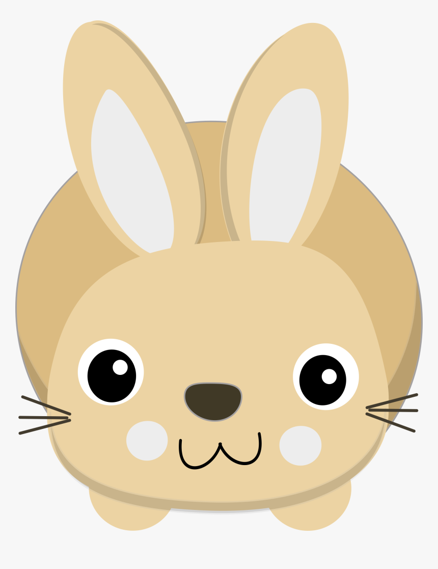 Cute Clip Art Bunny, HD Png Download