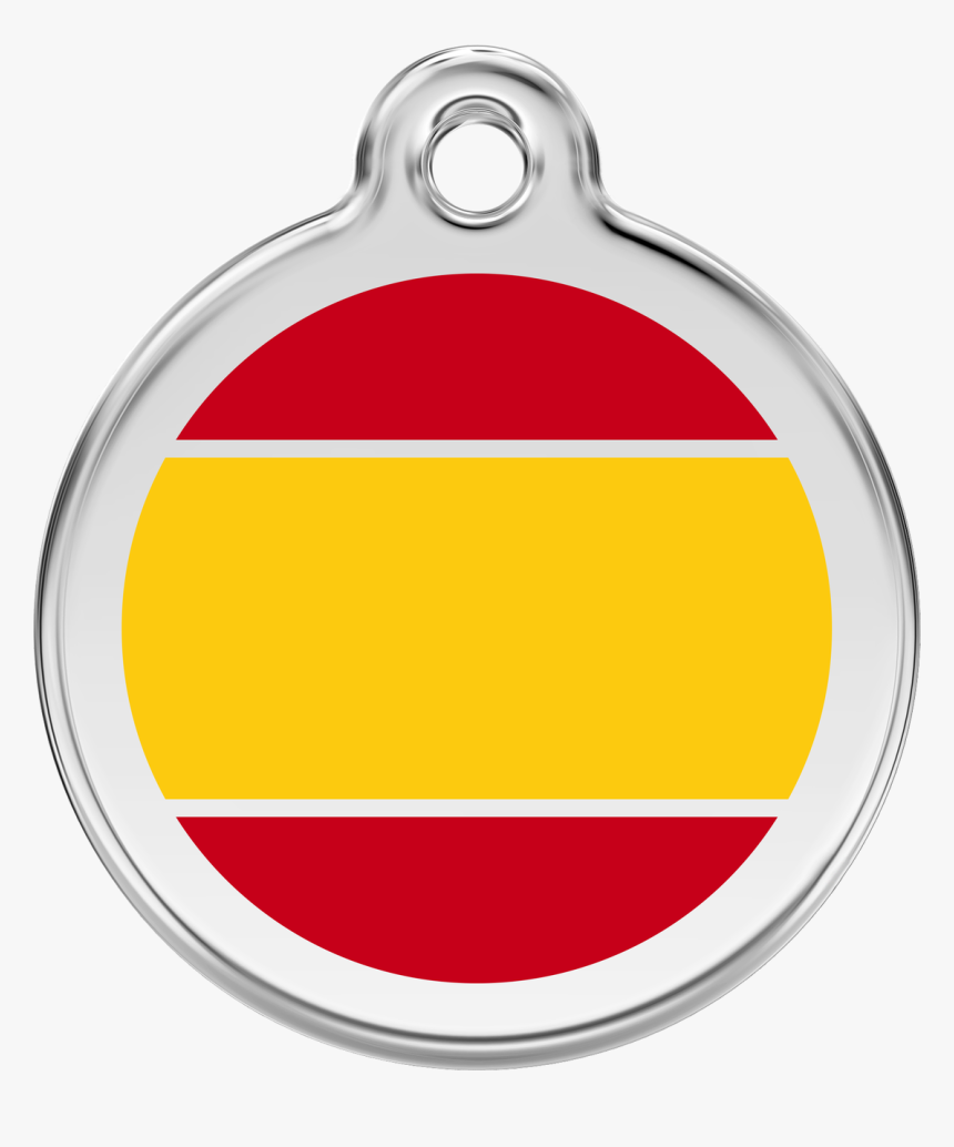 Spanish Flag Red Dingo Tag - Red Dingo American Flag, HD Png Download