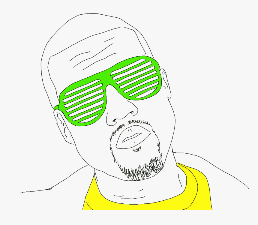 Kanye West Head Png , Png Download - Illustration, Transparent Png