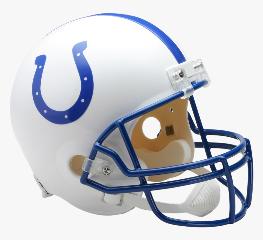 Indianapolis Colts Vsr4 Replica Throwback Helmet - New York Jets Helmets, HD Png Download