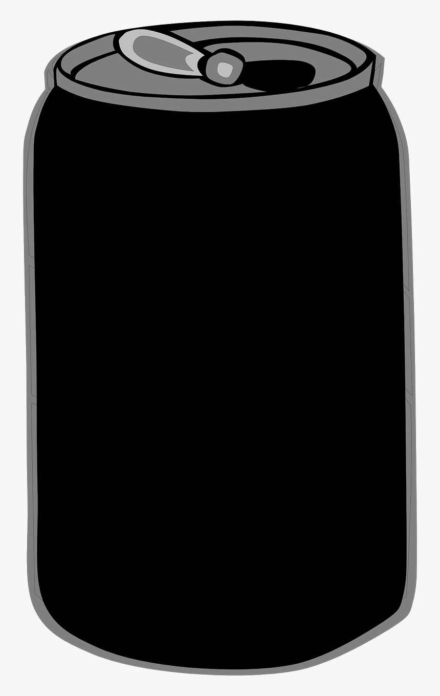 Black Soft Drink Can, HD Png Download