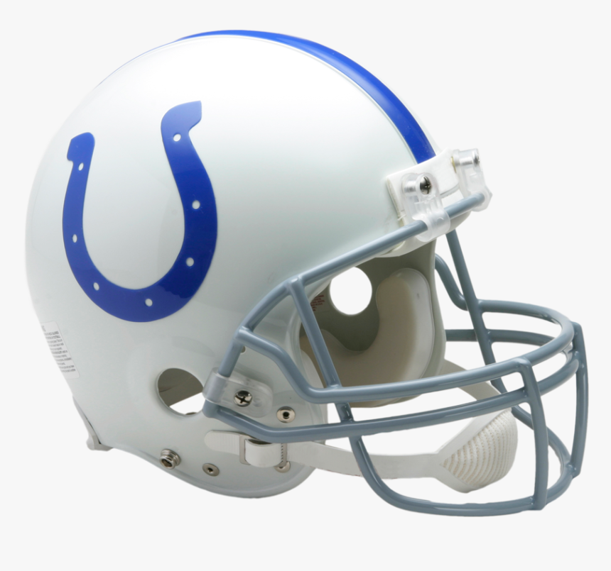 Indianapolis Colts Vsr4 Authentic Throwback Helmet - New York Jets Helmet, HD Png Download