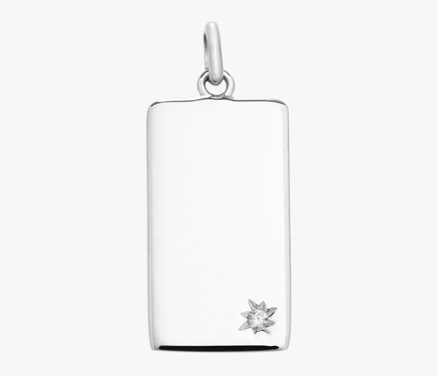Engravable Rectangle Tag - Locket, HD Png Download