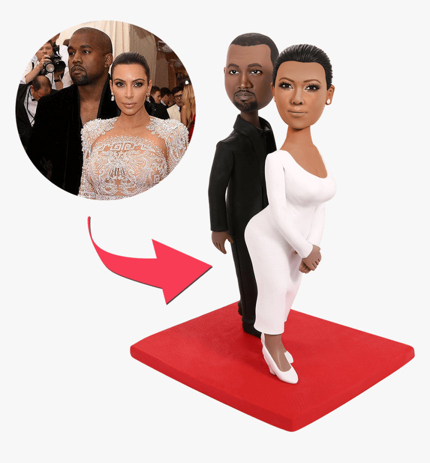 Kim Kardashian Bobblehead, HD Png Download