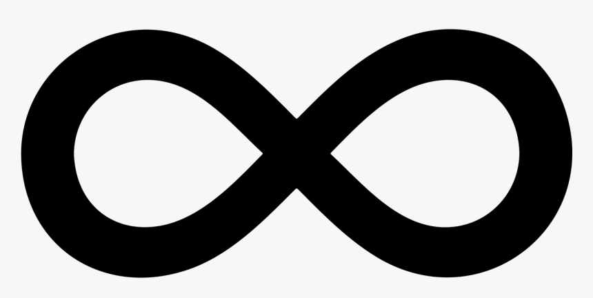 Lazy 8 Breathing - Infinity Png, Transparent Png