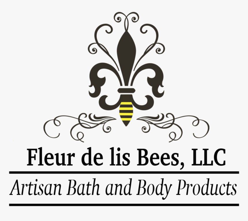 Fleur De Lis Bees, Llc Bee Fleur De Lis, HD Png Download