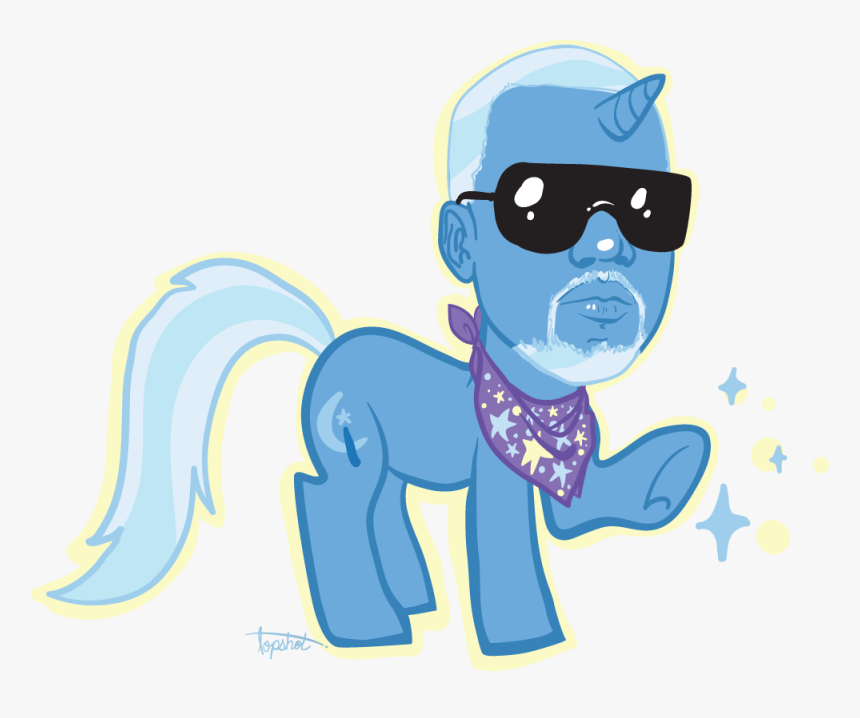 Pony Blue Mammal Vertebrate Horse Like Mammal Nose - Cartoon, HD Png Download
