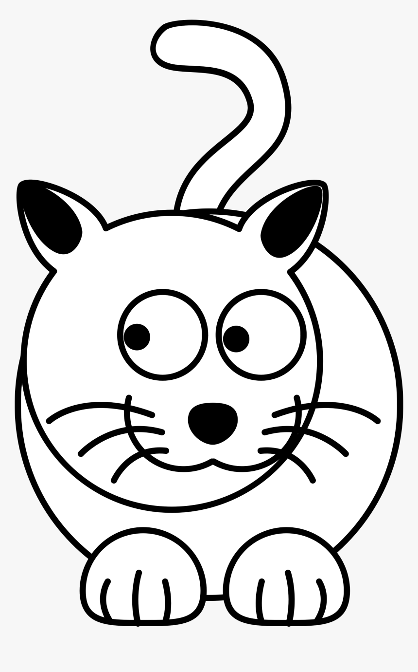 Kitty Cat 4 Clip Arts - Puppy Cat Dog Drawing, HD Png Download