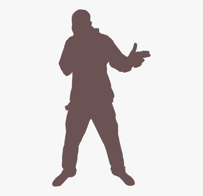 Standing,human Behavior,silhouette - Vetor Hip Hop Png, Transparent Png