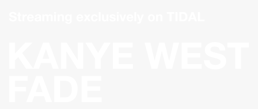 Kanye West Fade Font, HD Png Download
