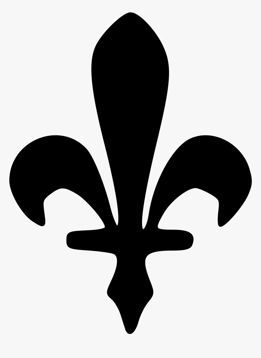 Fleur De Lis Outline 16, Buy Clip Art - Bosnian Fleur De Lis, HD Png Download