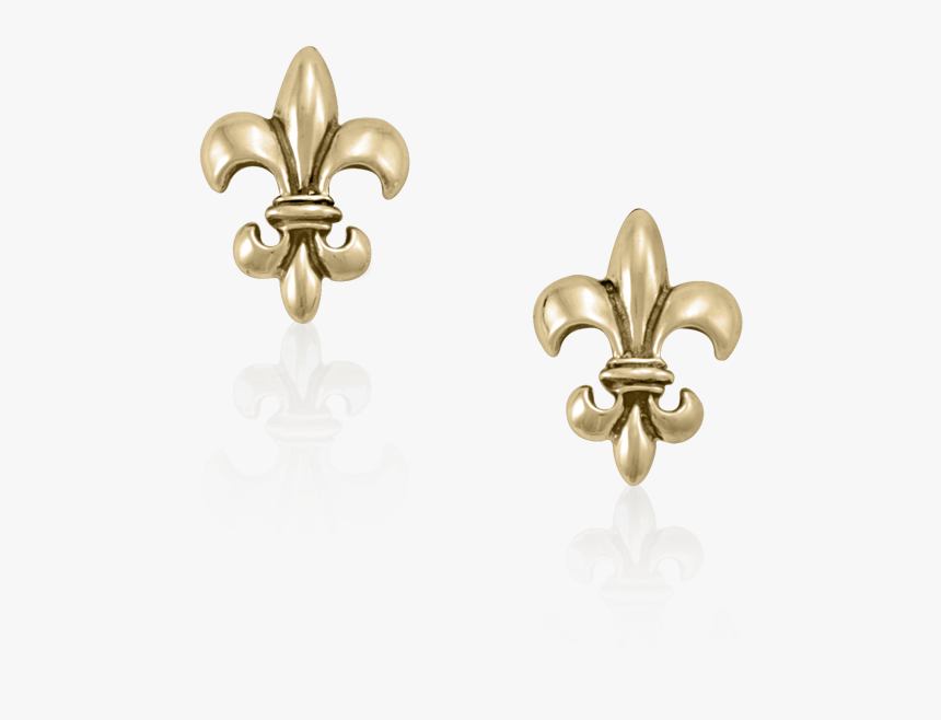 Fleur De Lis Earrings - Body Jewelry, HD Png Download