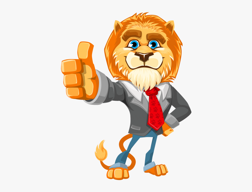 Lion Vector Png Transparent Image - Transparent Cartoon Png Images Hd, Png Download