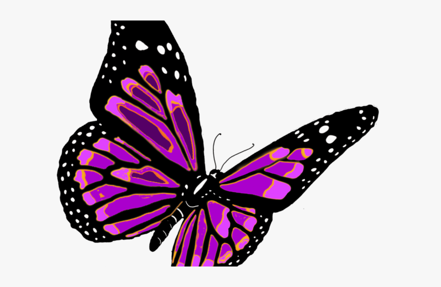 Monarch Butterfly Clipart Hindu God - Monarch Butterfly Transparent Background, HD Png Download