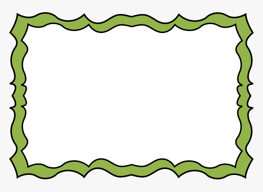 Nature Clipart Themed Page Border Free - Halloween Black And White Border, HD Png Download