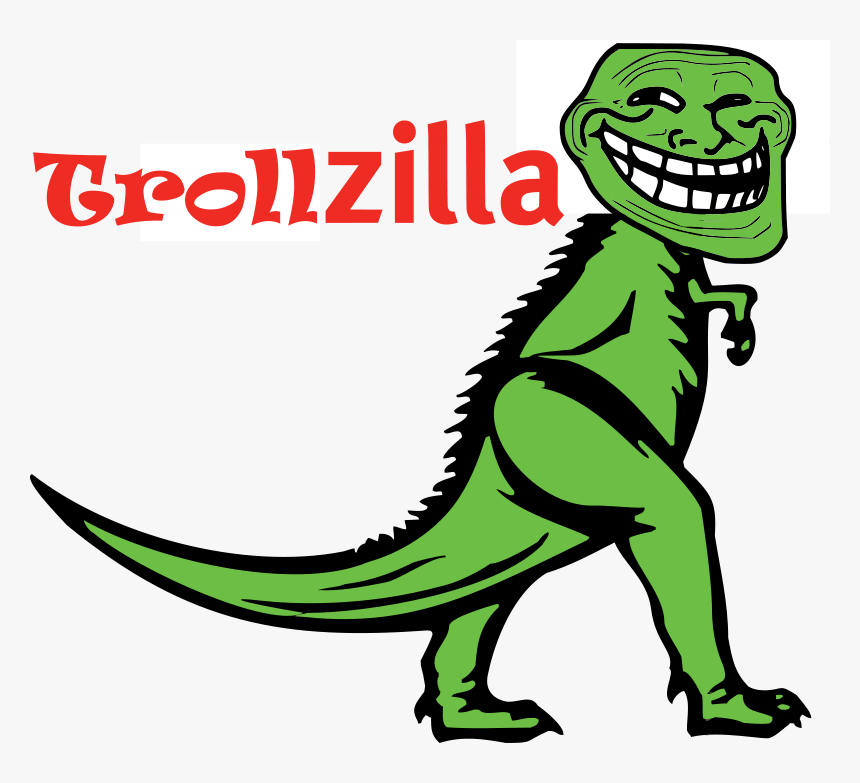 Troll Clip Art Download - Old Mozilla Logo, HD Png Download