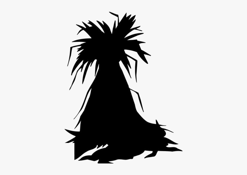 Corn Stalk Png, Transparent Corn Stalk Clipart - Silhouette, Png Download