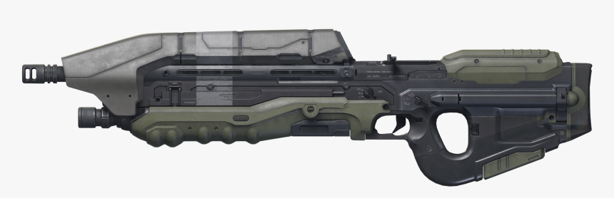 Halo Assault Rifle Png - Halo 1999 Assault Rifle, Transparent Png