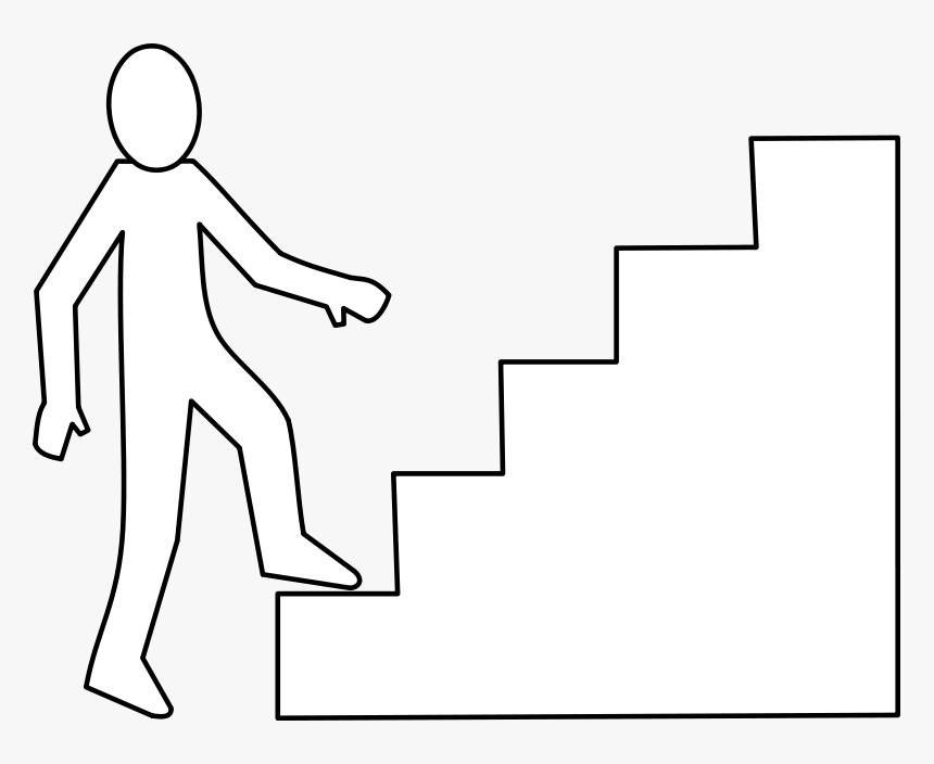 Staircase Clip Art Download - Transparent Stairs Clipart Simple, HD Png Download