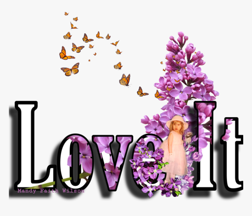 Loveit Compliments Compliment Lilac Myphoto Stickerremi - Movimiento De La Mariposa, HD Png Download