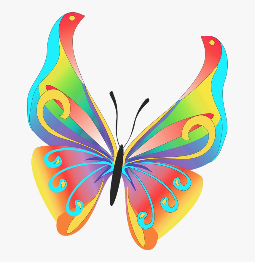 Free Clipart Images Butterfly - Butterfly Clipart, HD Png Download