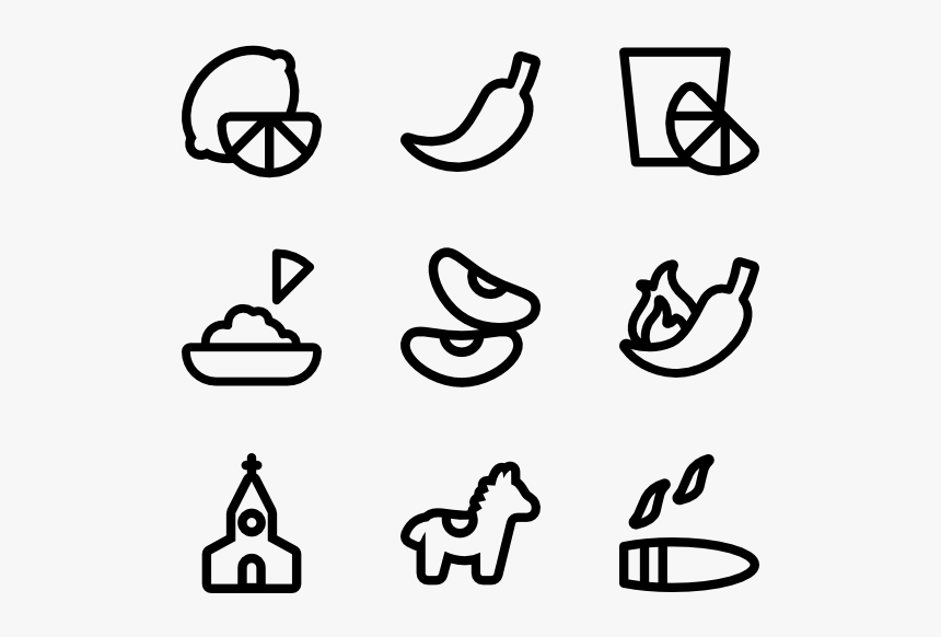 Mexican Food Icon Png, Transparent Png