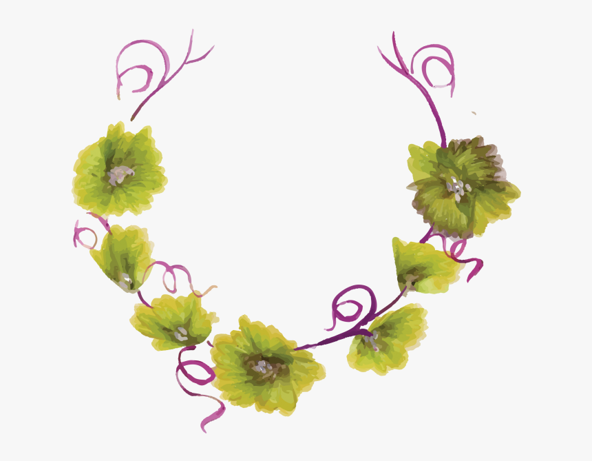 Flower Border Png - Floral Design, Transparent Png