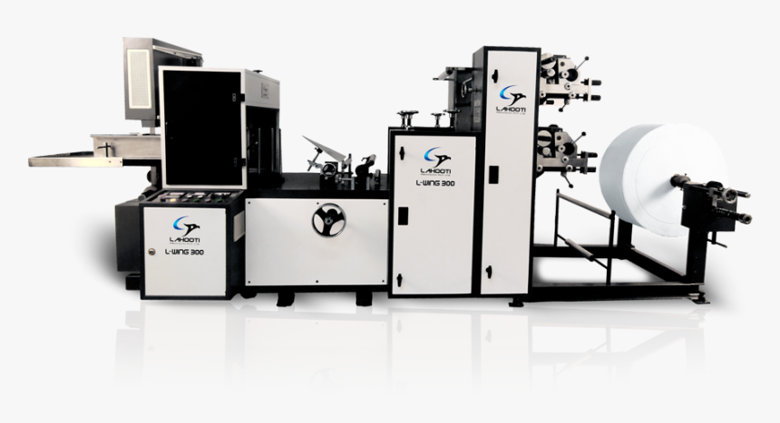 Paper Napkin Making Machine In India - Lahooti Printech Pvt Ltd, HD Png Download