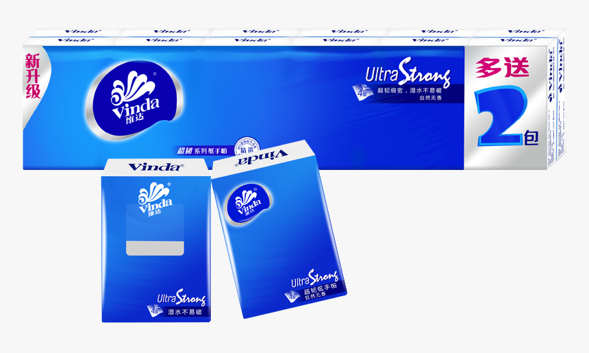 Transparent Paper Napkin Png - Vinda, Png Download