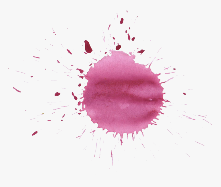 Pink Splat Of Colour, HD Png Download