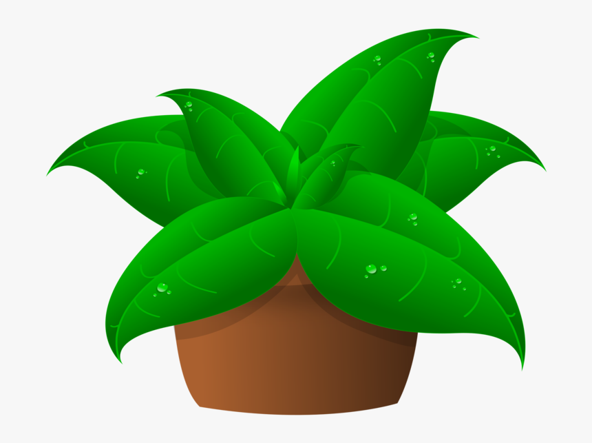 Plant Cell Annual Leaf - Green Plant Clip Art, HD Png Download