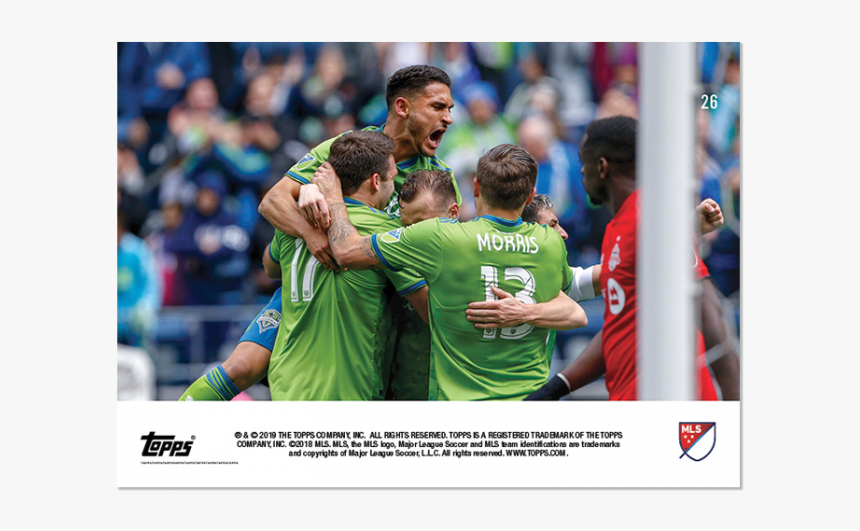 Mls Topps Now® Card - Player, HD Png Download
