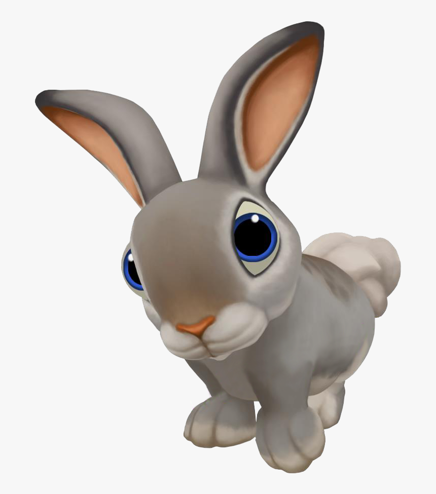 Rabbit Transparent - Rabbit Png Cartoon, Png Download