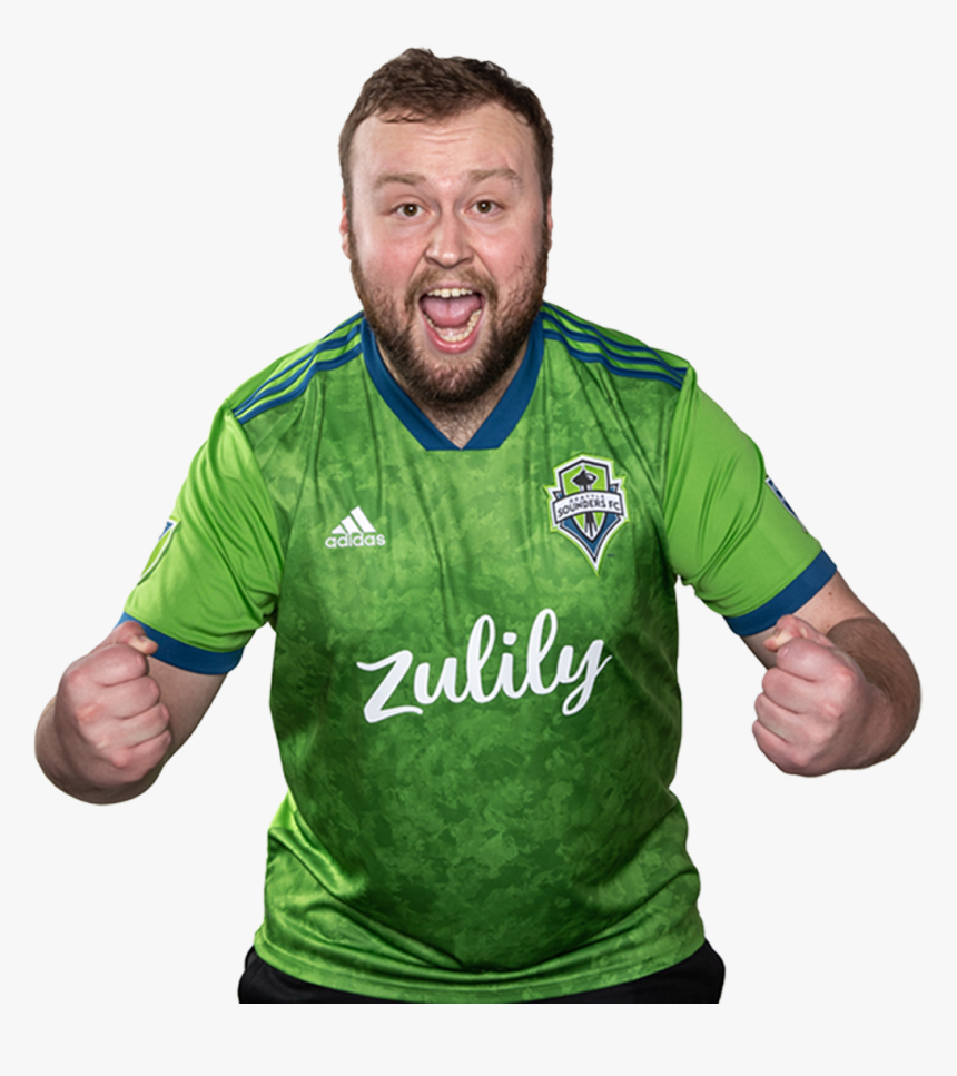 Transparent Seattle Sounders Png - Soccer Player, Png Download